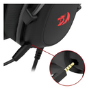 Headset Gamer Redragon Zeus Lite Preto P3 H510-lt Preto