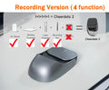 CheerTok Cheerdots2 Wireless Touchpad All-in-one Pocket AirMouse AI Recording ChatGPT Enabled Mouse Presenter Smart Phone Remote