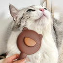 Escova para higiene e cuidados com gatos, removedor de pelos, escova de limpeza, escova mágica de massagem para gatinhos, escova para remoção de pelos de cães.