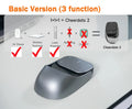 CheerTok Cheerdots2 Wireless Touchpad All-in-one Pocket AirMouse AI Recording ChatGPT Enabled Mouse Presenter Smart Phone Remote