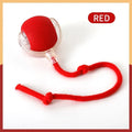 Bola interativa para gatos, bola rolante automática com cauda falsa, recarregável, brinquedo elétrico inteligente para treinamento de cães e gatos, imita um rato.