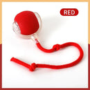 Bola interativa para gatos, bola rolante automática com cauda falsa, recarregável, brinquedo elétrico inteligente para treinamento de cães e gatos, imita um rato.